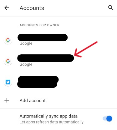 Gmail Delete Account - Step 2