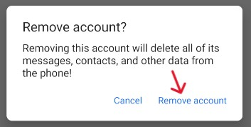 Gmail Delete Account - Step 7