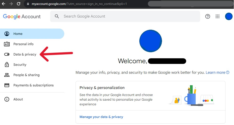 Gmail Delete Account - Step 9