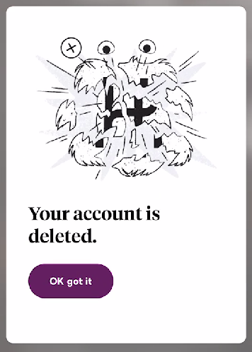 Hinge Delete Account - Step 4