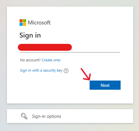 Microsoft Delete Account - Step 1