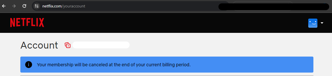 Netflix Delete Account - Step 6