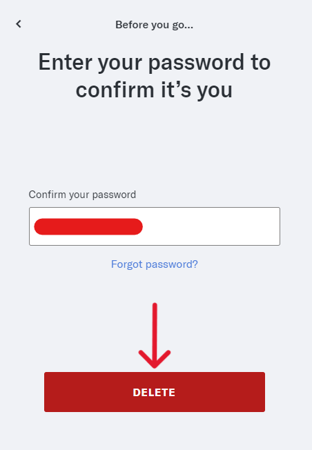 OkCupid Delete Account - Step 12