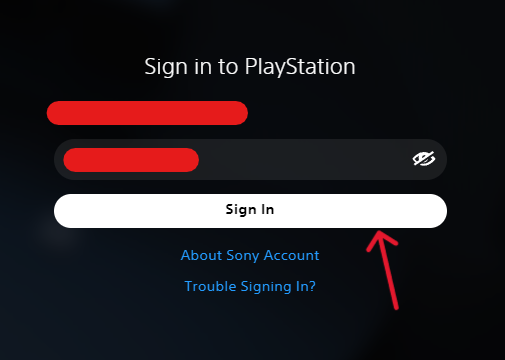 Sony PlayStation Delete Account - Step 2