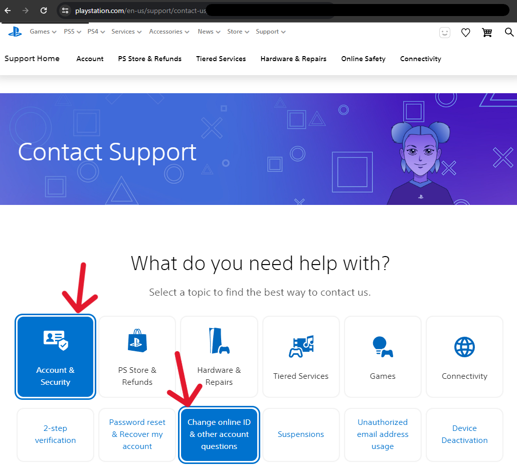 Sony PlayStation Delete Account - Step 6