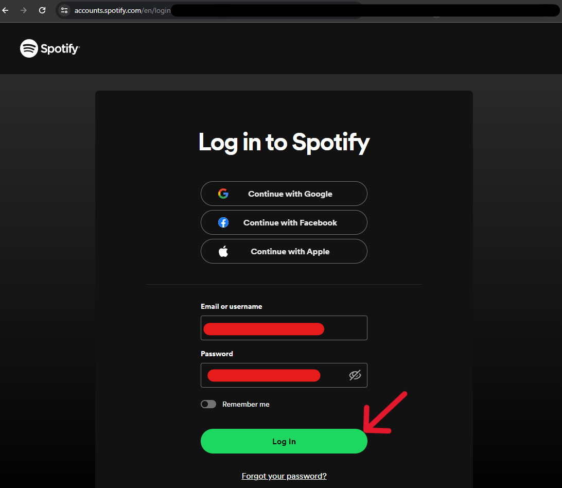 Spotify Delete Account - Step 5