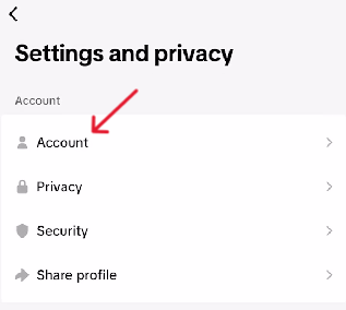 TikTok Delete Account - Step 4