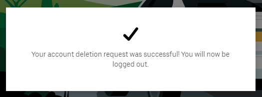 Uber Delete Account - Step 4