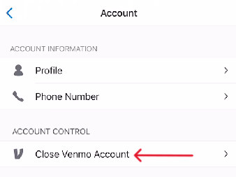 Venmo Delete Account - Step 10