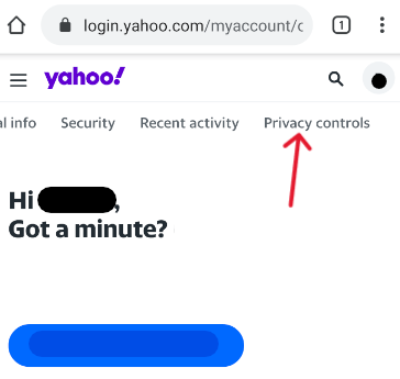 Yahoo Delete Account - Step 11